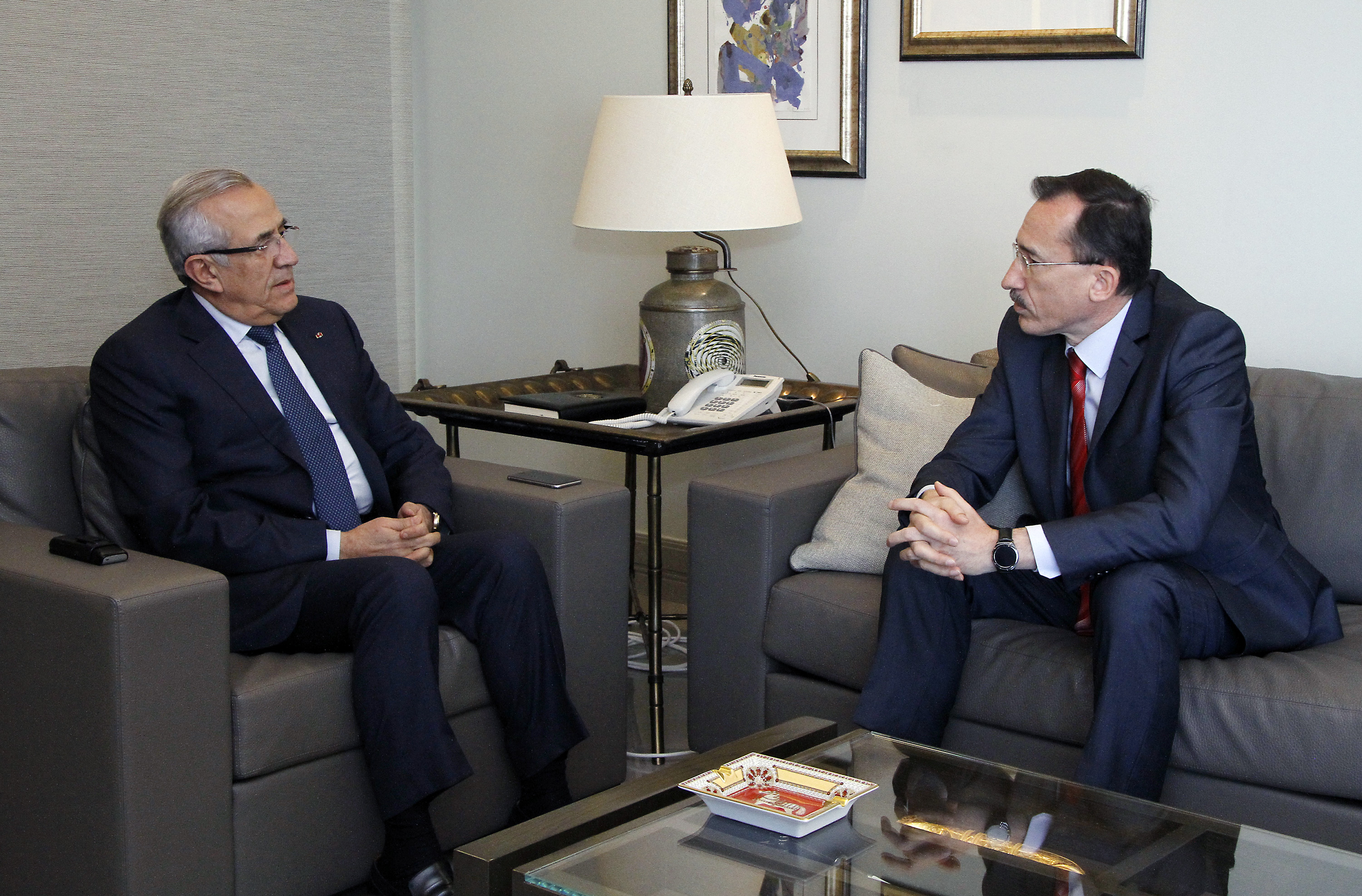PrSleiman Meets Romanian Ambassador 21 02 2017 (1)